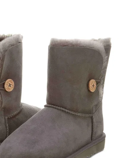 Ugg Bailey Button "grey" Boots In Gray