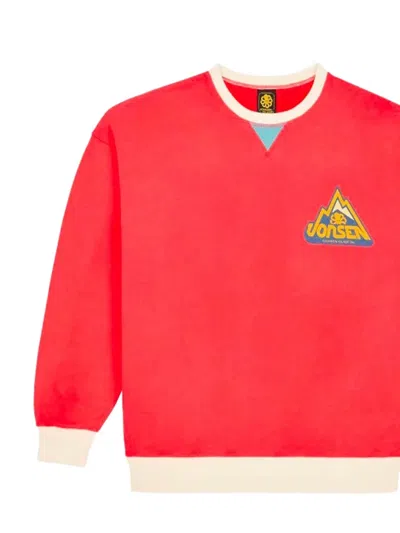 Jonsen Island Gustavo Logo-print Sweatshirt In Red