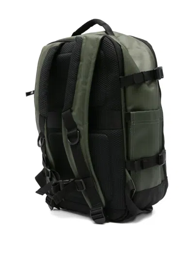 Eastpak Logo-patch Backpack In Green