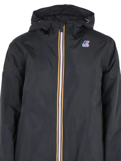 K-way Le Vrai 4.0 Claude Warm Water Repellent Jacket In Blue