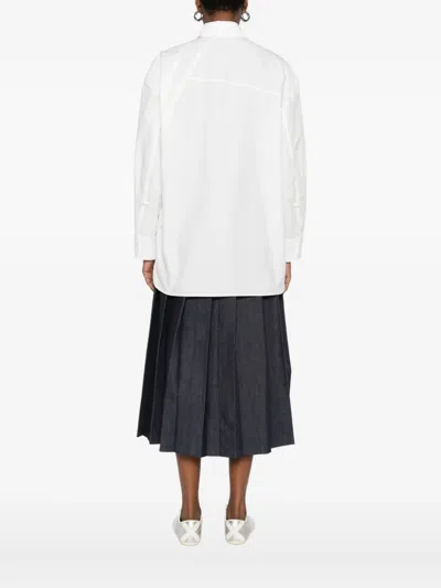 Manuel Ritz Cotton Shirt In White