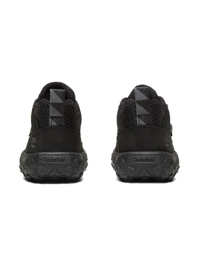 Timberland Boys Greenstride Motion 6-mid Lace Up Trainers In Black