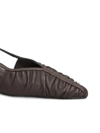 RIGEL 褶饰尖头低跟鞋（4.5厘米）