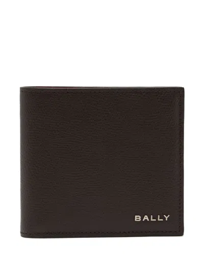 Bally Essential Grained Wallet In Brown