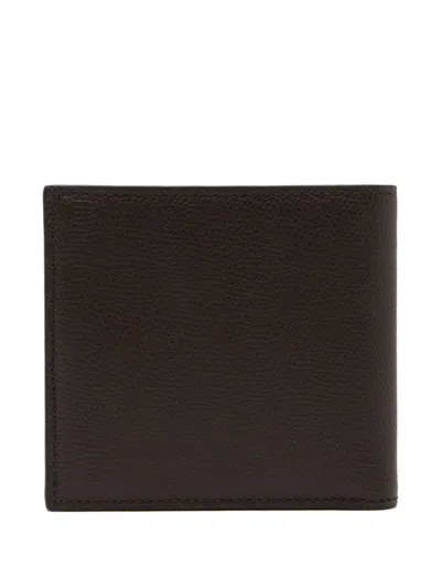 Bally Essential Grained Wallet In Brown