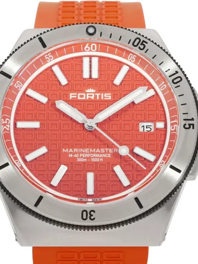 Pre-owned Fortis Marinemaster 40mm In Silver