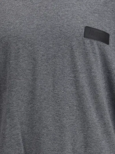 Magliano Double-sleeved Cotton Trauma T-shirt In Gray