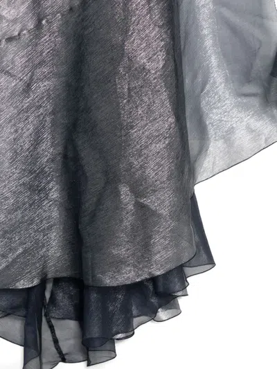 Maria Lucia Hohan Capes Metallic In Silver