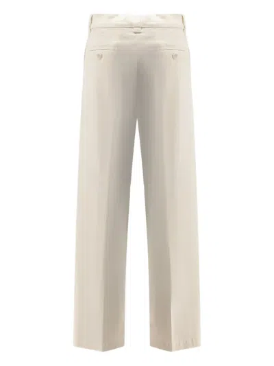 Aspesi Button Trousers In Neutral