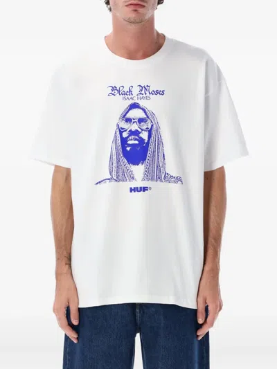 Huf X Isaac Hayes Black Moses Heavyweight T-shirt In White