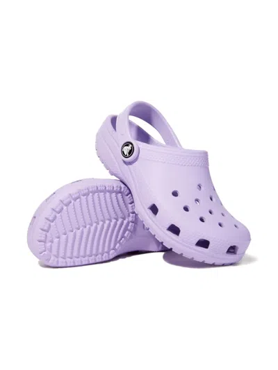 Crocs Kids' Classic Clogs In Purple