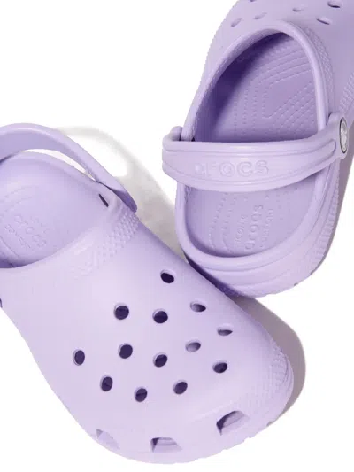 Crocs Kids' Classic Clogs In Purple