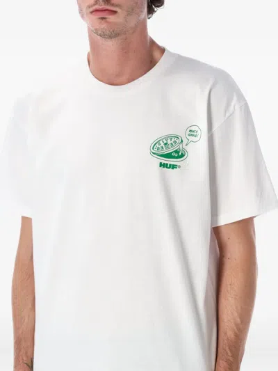 Huf What A Jungle Graphic T-shirt In White