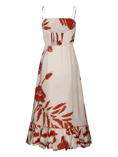 Juan De Dios Re2550281 Ecr Ecru/orange Gladiolos In Neutral