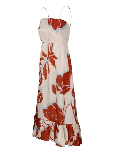 Juan De Dios Re2550281 Ecr Ecru/orange Gladiolos In Neutral