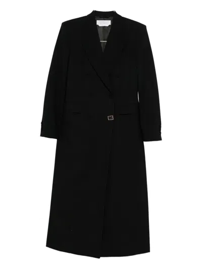 Gabriela Hearst Julien Double-breasted Wool Coat In Black
