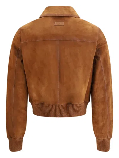 Valstar Flap-pocket Ribbed-cuff Jacket In Brown