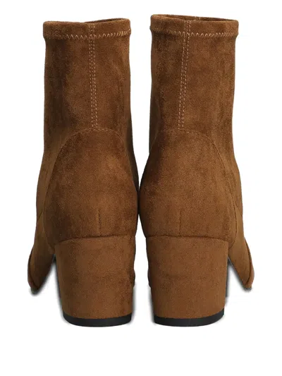 Bibi Lou 60mm Aster Pointed Block Heel Boots In Brown