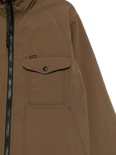 Filson Reversible Pile Fleece Jacket Clothing In Brown