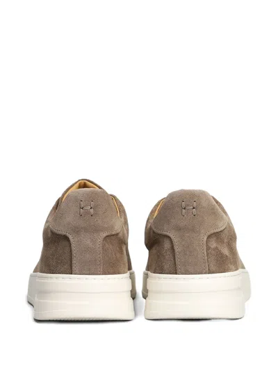 Henderson Baracco Suede Sneakers In Brown
