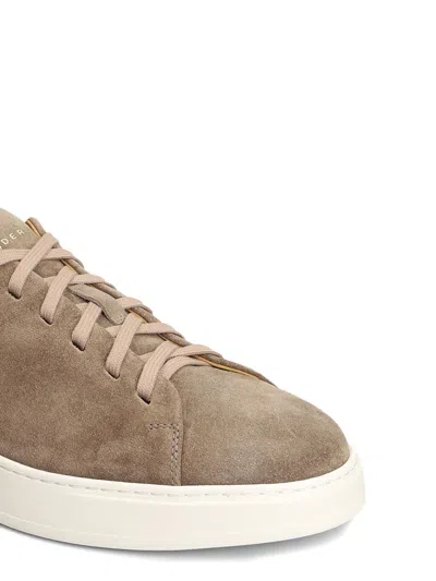 Henderson Baracco Suede Sneakers In Brown
