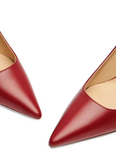 Stuart Weitzman Pointed-toe Stiletto Pumps In Brown