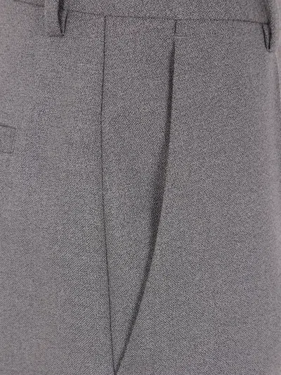 Jean Paul Gaultier Button-detail Trousers In Gray