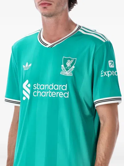 Adidas Originals Men's Liverpool Fc 25-26 Third Soccer Jersey In Green