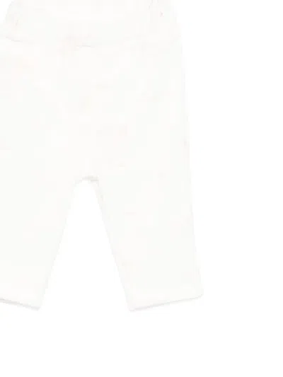 Patachou Ruffled-details Trousers (set Of Two) In White