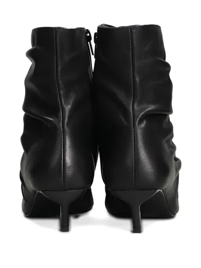 Bibi Lou High Heels Ankle Boots In Black