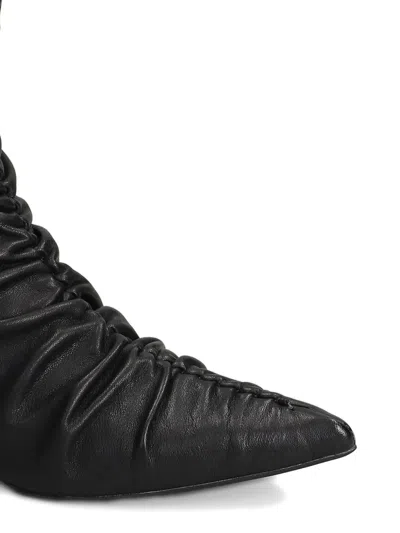 Bibi Lou High Heels Ankle Boots In Black