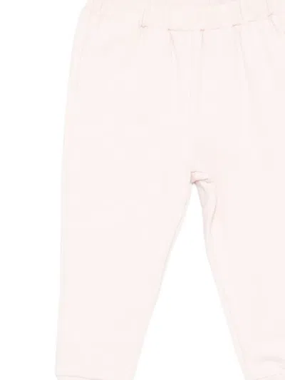 Patachou Embroidered-bear Trousers (set Of Two) In Pink
