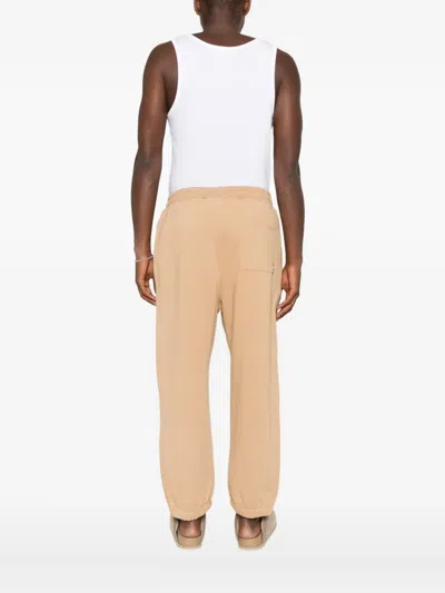 Barrow Unisex Jogger Pants Featuring Pockets In Yellow