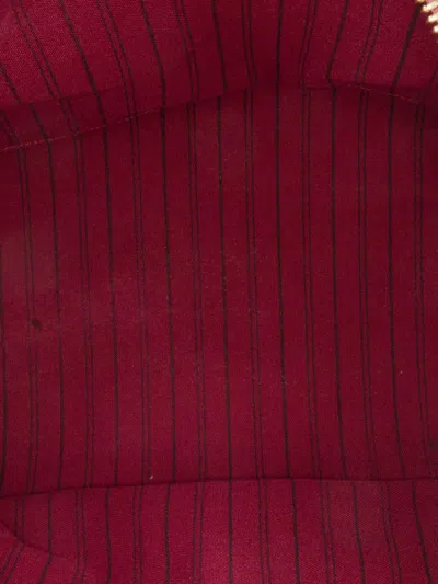 Pre-owned Louis Vuitton 2012 Monogram Empreinte Lumineuse Pm Satchel In Red