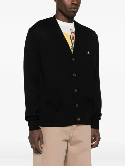 Vivienne Westwood Cardigan "alex" In Black