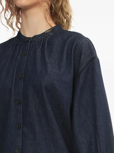 Apc Buttoned Top In Blue