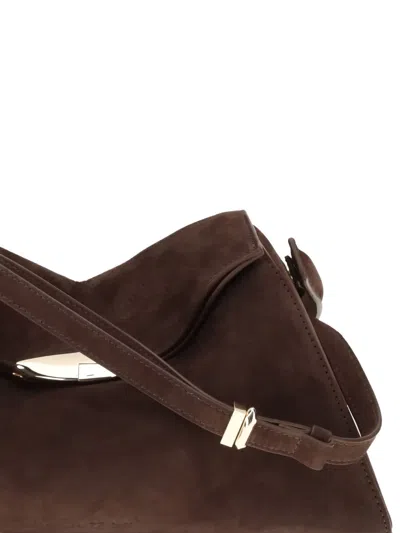 Benedetta Bruzziches Elif Shoulder Bag In Brown