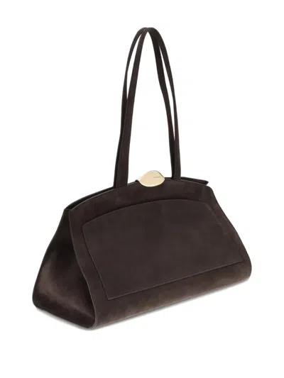 Benedetta Bruzziches Serena Shoulder Bag In Brown
