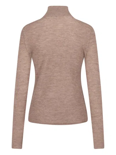 Lisa Yang The Lory Sweater In Brown