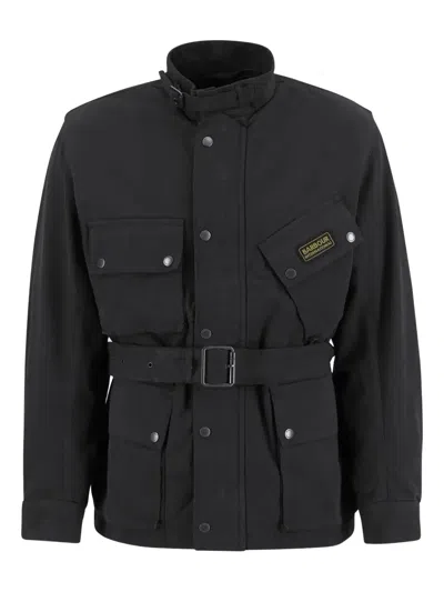 Barbour A7 Casual Jacket In Black