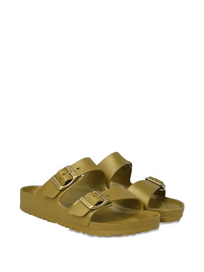 Birkenstock Arizona Eva Sandals In Gold