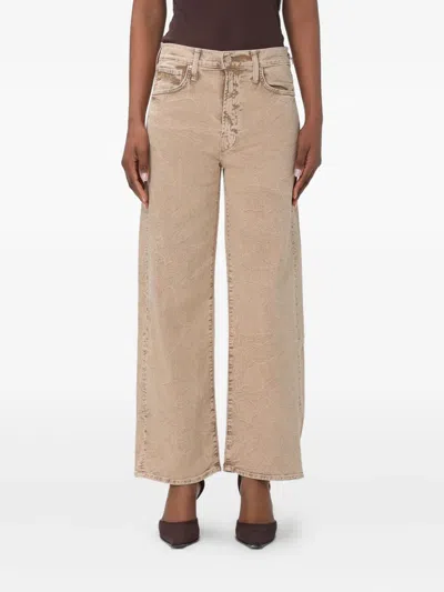 Mother The Dodger Ankle Jeans In Neutral