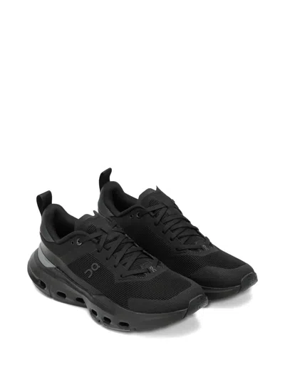 On Cloudpulse Next Lace-up Sneakers In Black