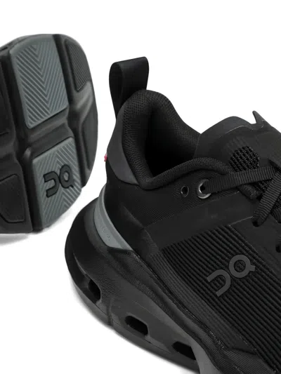 On Cloudpulse Next Lace-up Sneakers In Black