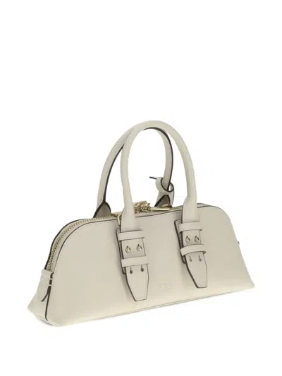 Pinko Escape Baguette Handbag In Gray