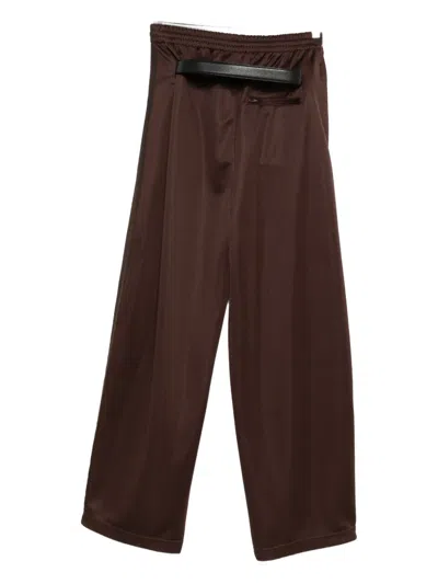 Magliano Belted Pants In Brown