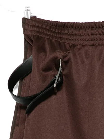 Magliano Belted Pants In Brown