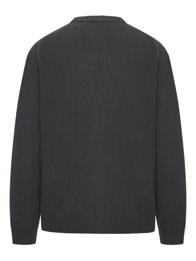 Gucci V-neck Long Sleeve Cardigan Front Pockets In Green