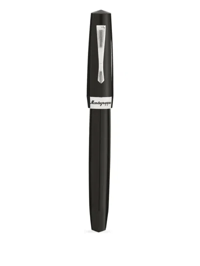 Montegrappa Logo-engraved Pen In Black