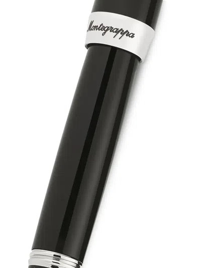 Montegrappa Logo-engraved Pen In Black
